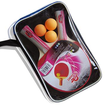 乒乓球拍各类高中低档乒乓球拍礼品乒乓球拍出口加工球拍(红色)