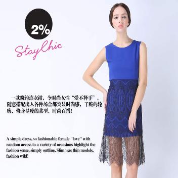 蕾丝连衣裙(165/84A(XS))