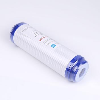 新品家用厨房净水机配件 十寸平口式高效UDF滤芯(白色方)