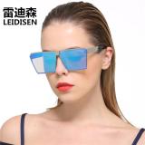 新款偏光太阳镜女士时尚眼镜方形墨镜潮流欧美街拍(大号)