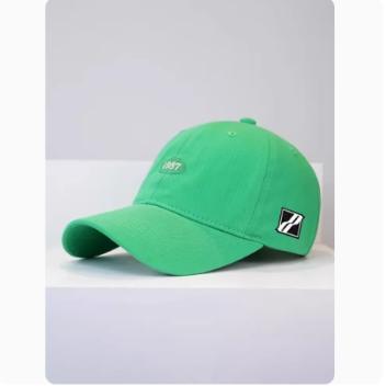 春夏新款简约鸭舌帽情侣百搭休闲棒球帽遮阳帽