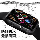 Zie smart watch running fitness sports watch multifunctional waterproof business watch W16 white for men and women(金属黑色)