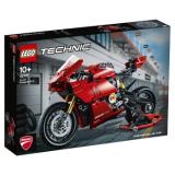 LEGO LEGO mechanical group 42107 Ducati V4R10+boys and girls children's spelling toys boys and girls birthday gifts moto(塑料)