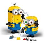 EGO LEGO creative series 75551 play change Minions boys, girls and children spell toys birthday couple gift collection o(塑料)